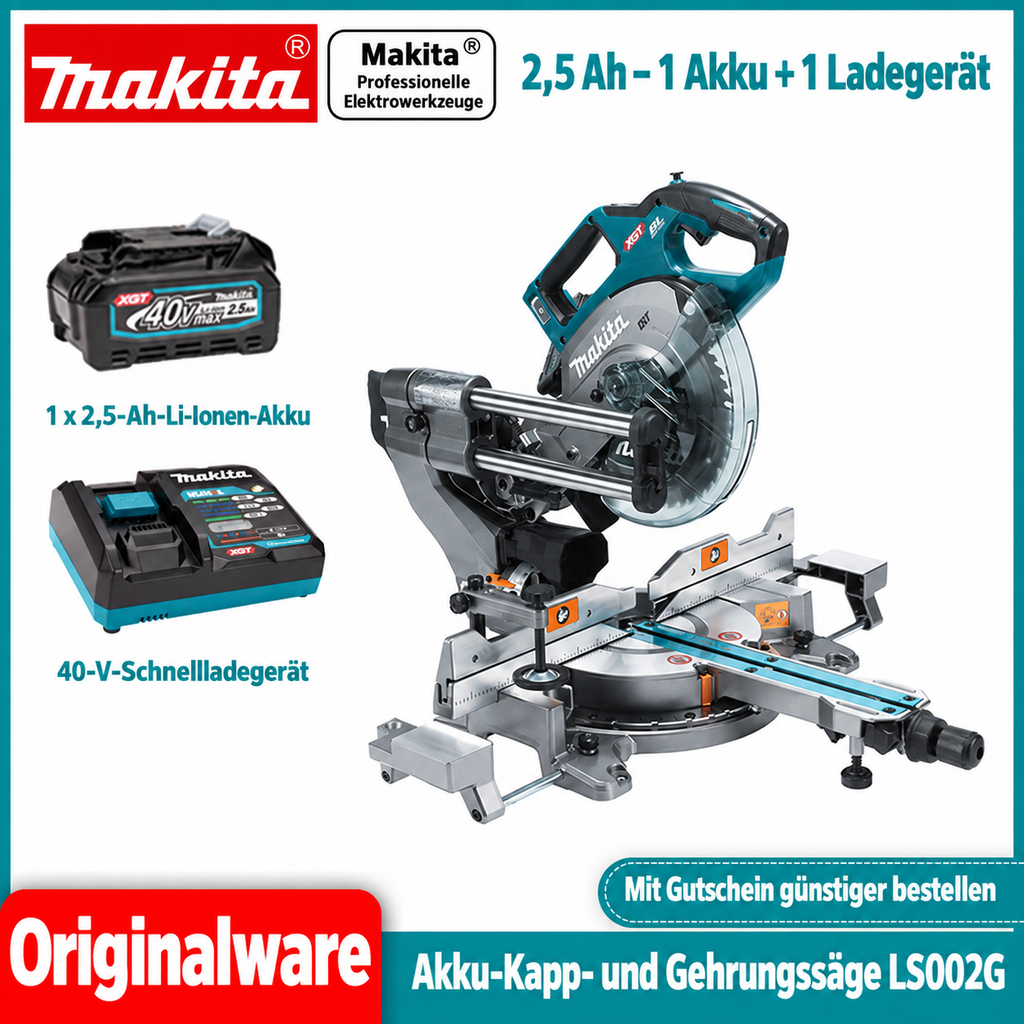 Mitlaufende Gehrungssäge von Makita